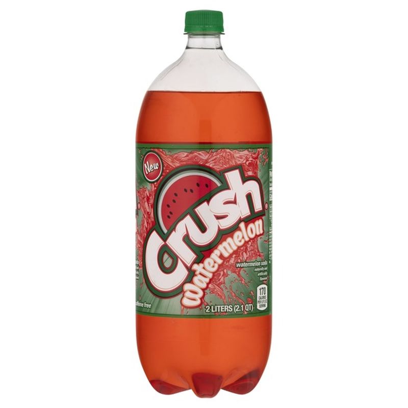Crush Soda, Watermelon, Bottle (2 L) Instacart