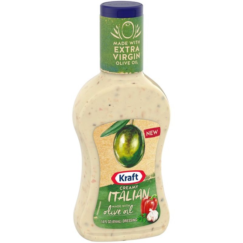 Kraft Creamy Italian with Olive Oil Dressing (14 fl oz) Instacart