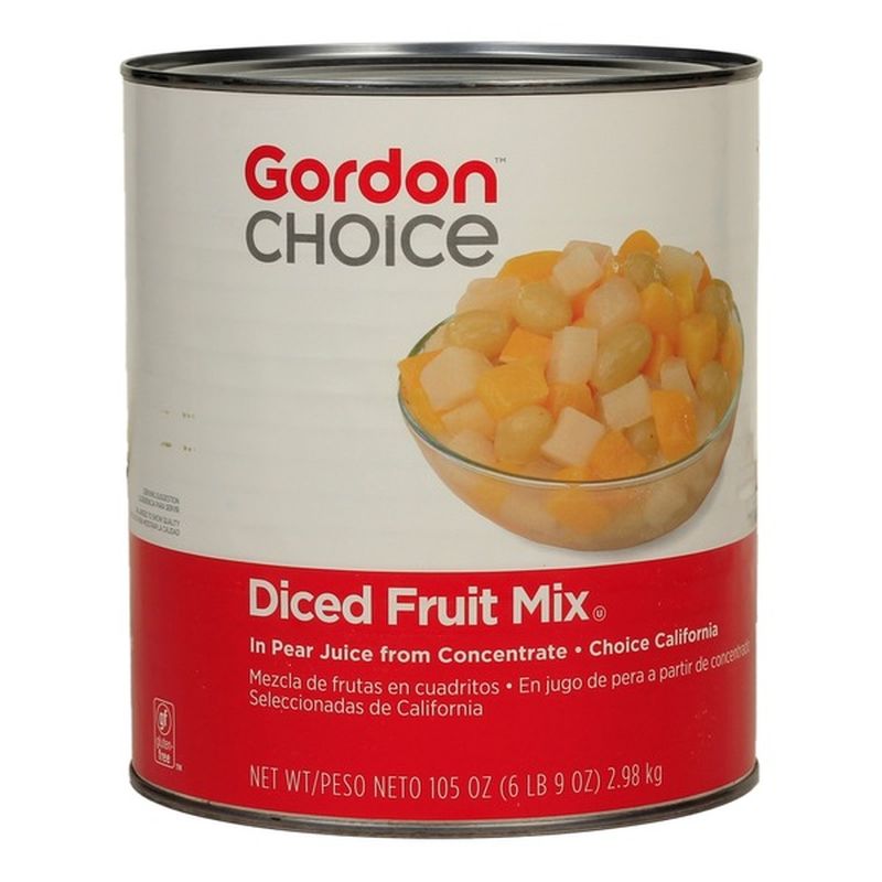 Gordon Choice Diced Fruit Mix in Juice