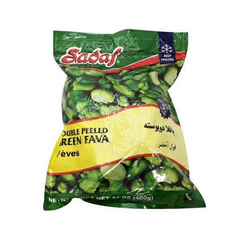 Sadaf Double Peeled Green Fava