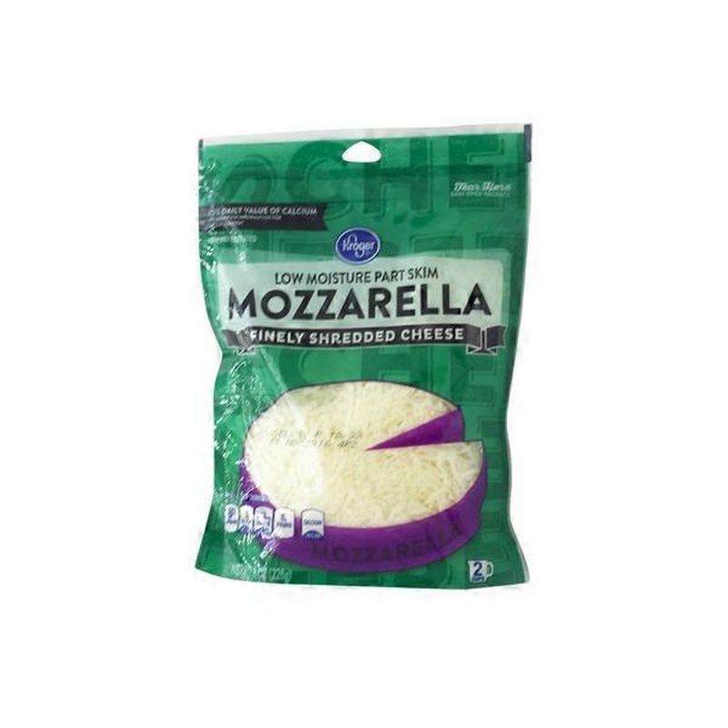 Kroger Mozzarella Finely Shredded Cheese (8 oz) Delivery or Pickup Near