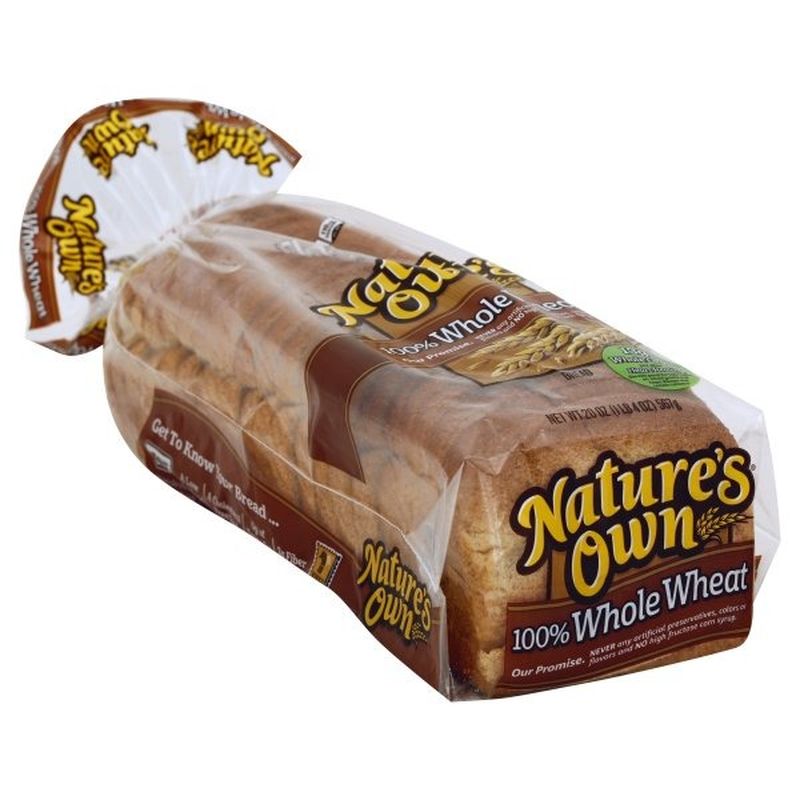 Nature's Own 100 Whole Wheat Bread (20 oz) from Wegmans Instacart