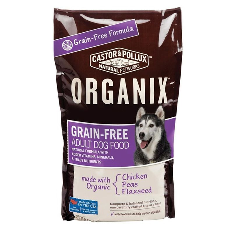 Castor & Pollux Organix Grain-Free Adult Dry Dog Food (14.5 lb) - Instacart