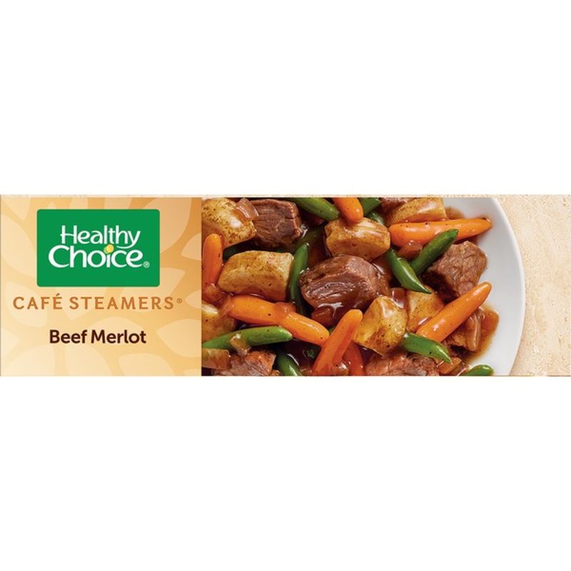 Healthy Choice Cafe Steamers Beef Merlot (10 oz) Instacart