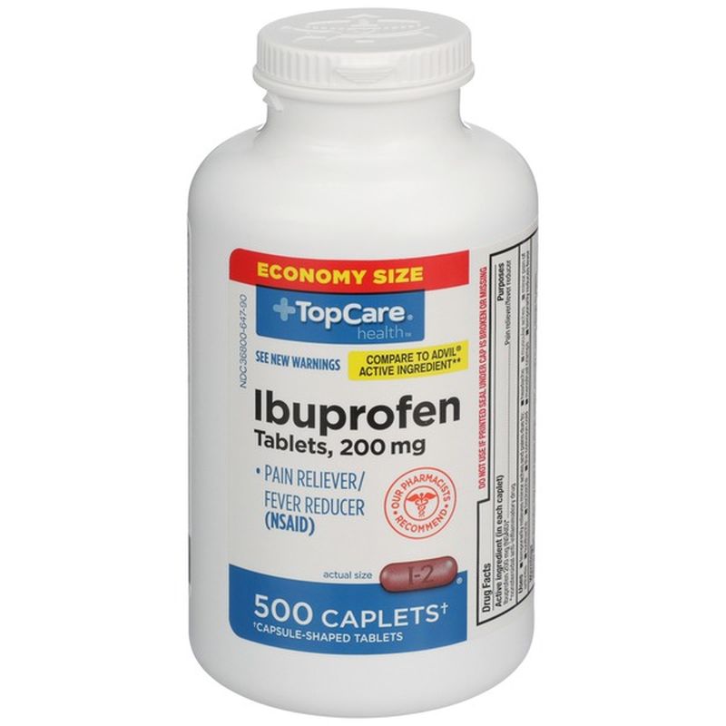 Top Care Ibuprofen Tablets (500 ct) - Instacart