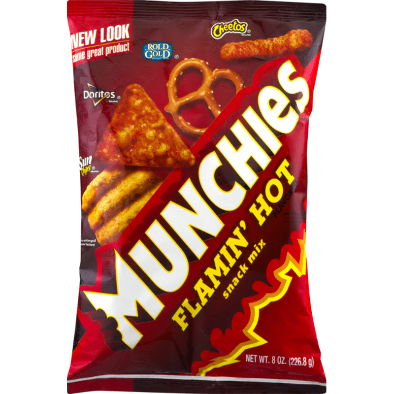 MUNCHIES Flamin Hot Snack Mix (8 oz) - Instacart