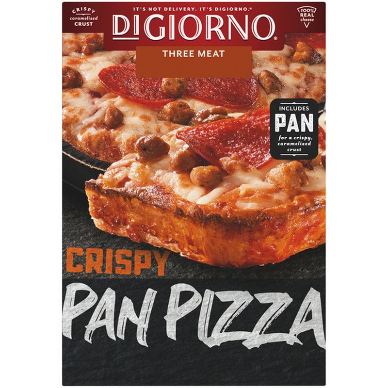 DiGiorno Three Meat Frozen Pizza on a Crispy Pan Crust (28.3 oz