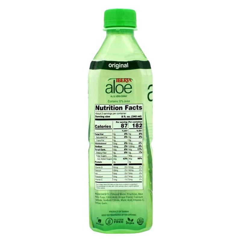 Iberia Original Aloe Vera Drink (16.9 oz) - Instacart
