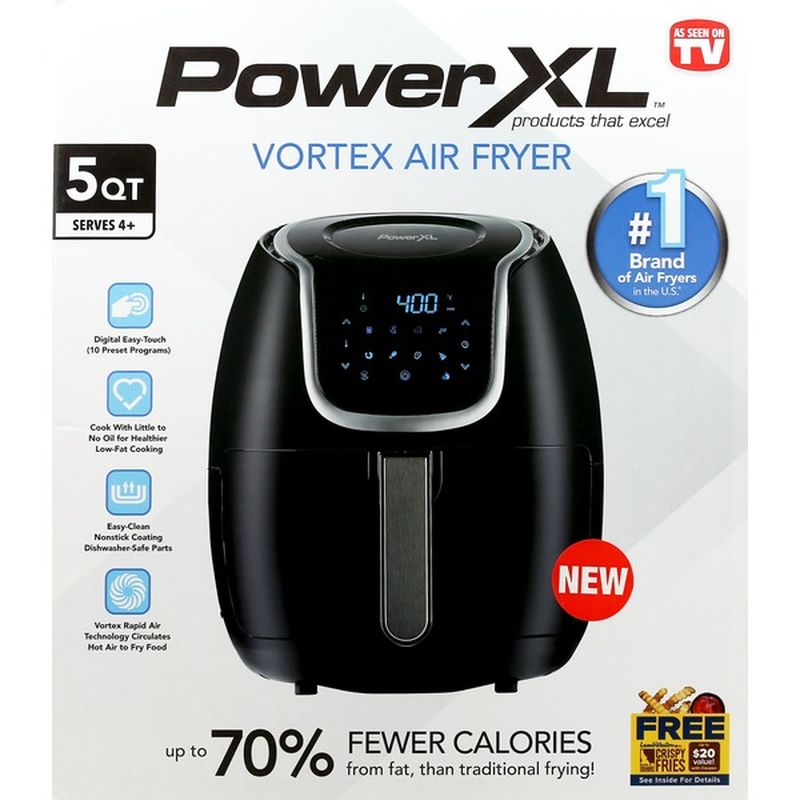 Power XL Air Fryer, Vortex, 6 In 1, 5 Quart (1 each) Instacart