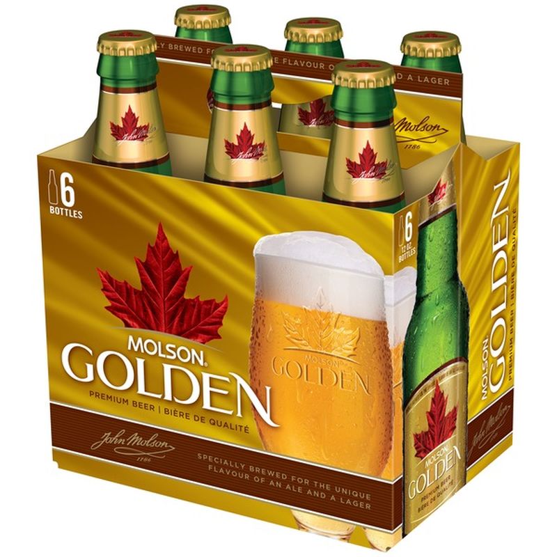 Molson Golden Beer (12 fl oz) - Instacart