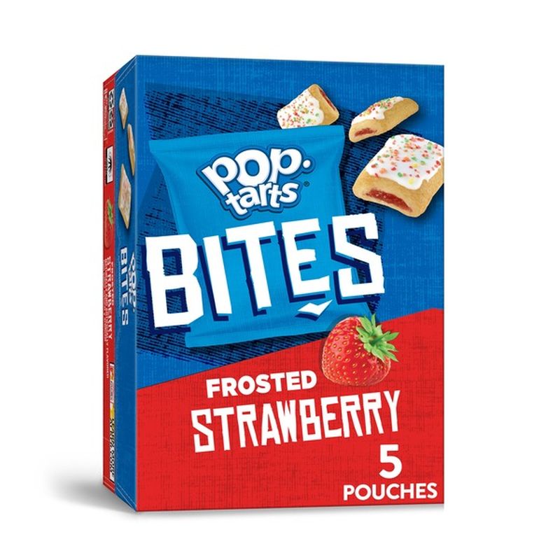 Kellogg's PopTarts Bites Tasty Filled Pastry Bites, Frosted Strawberry