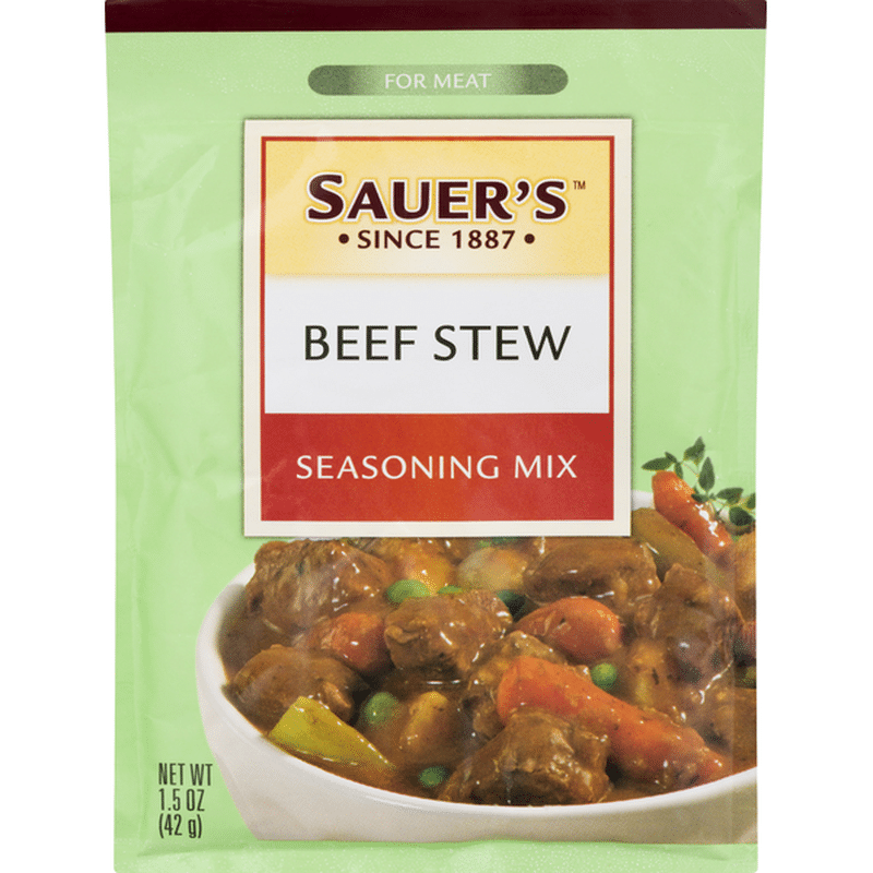 Sauers Seasoning Mix, Beef Stew (1.5 oz) Instacart