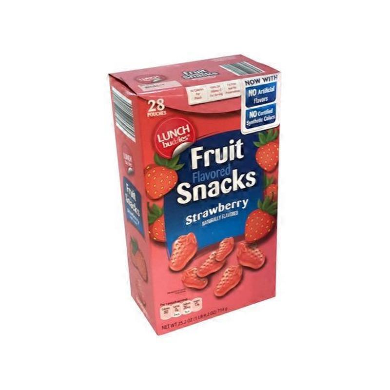 Lunch Buddies Strawberry Fruit Snacks (0.9 oz) Instacart
