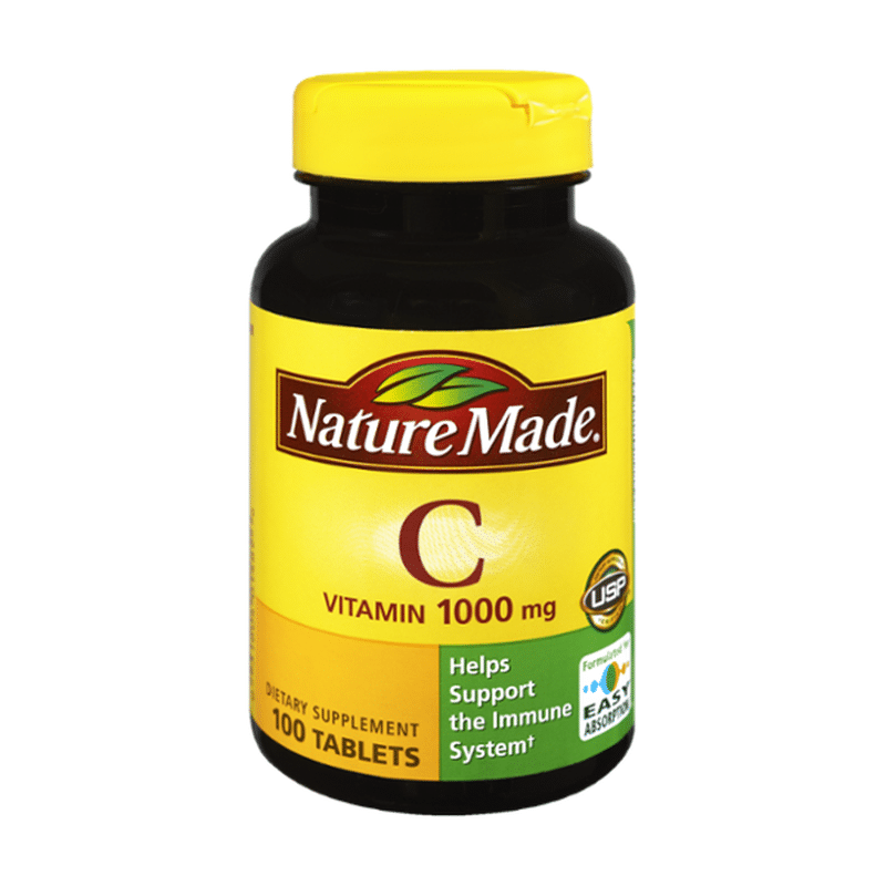 Nature Made Vitamin C 1000 mg Tablets (100 ct) from Giant Food - Instacart