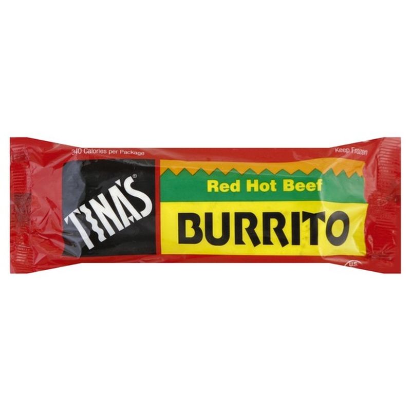 Tina's Burrito Red Hot Beef (4 oz) from Smart & Final Instacart