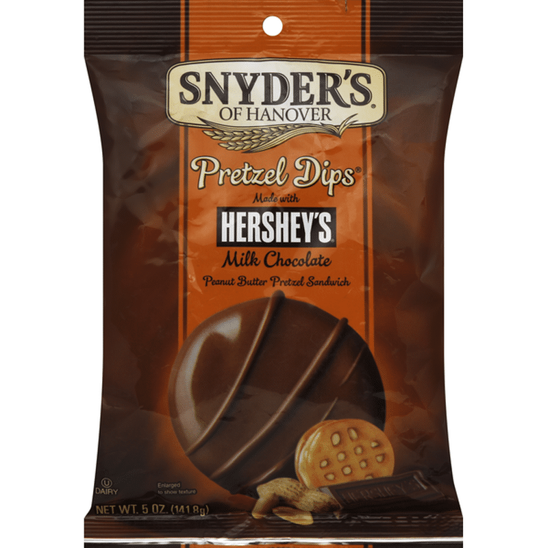 Snyder's of Hanover Pretzel Dips Hershey's Milk Chocolate Peanut Butter