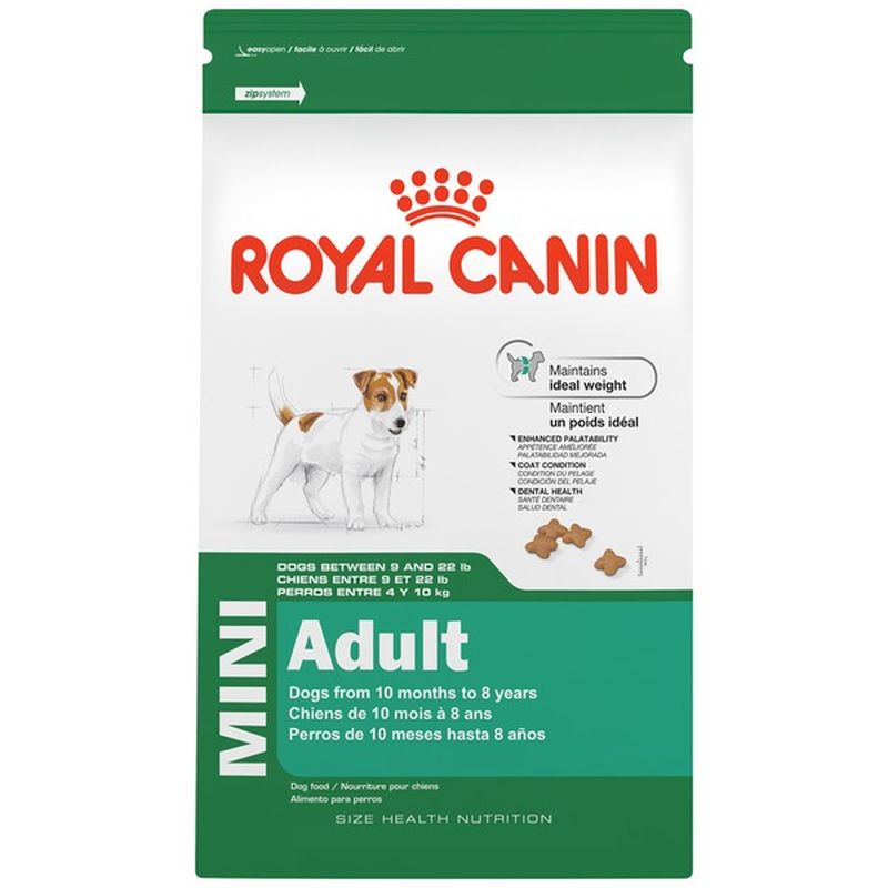 royal canin mini adult dog food