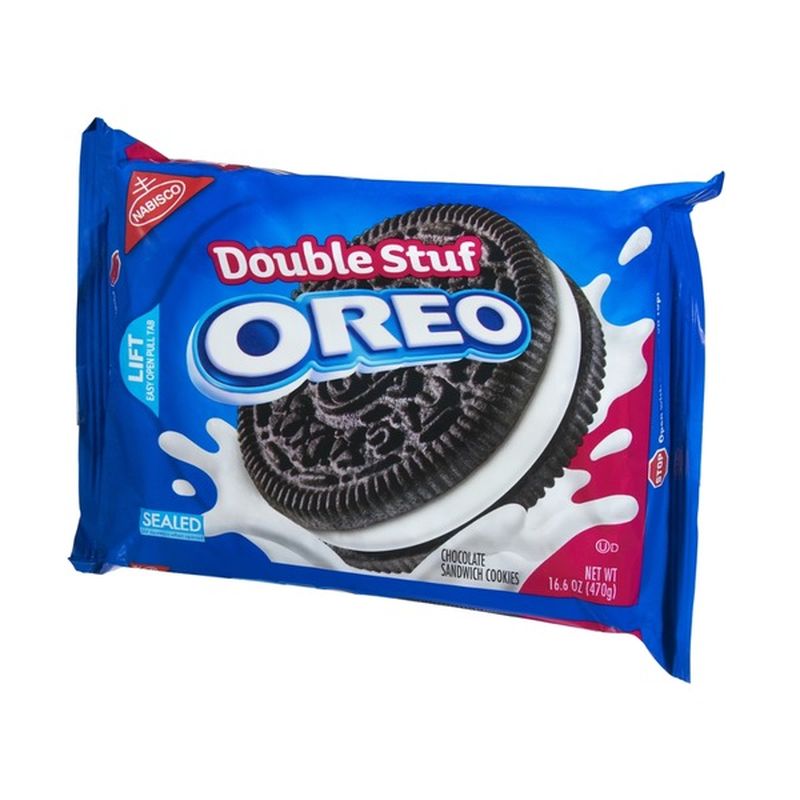 Oreo Nabisco Double Stuf Oreo Chocolate Sandwich Cookies