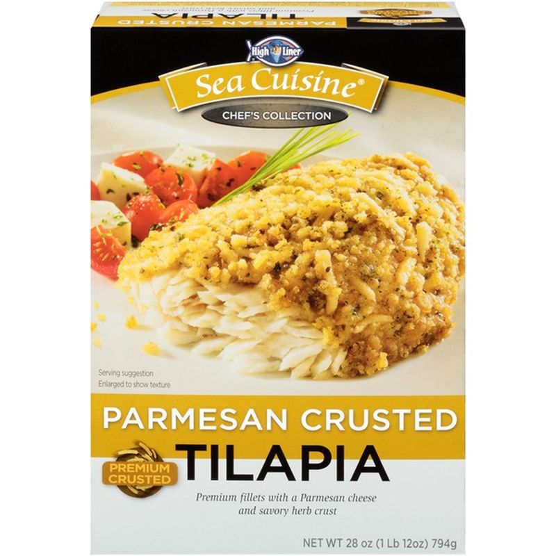 Sea Cuisine Chef S Collection Parmesan Crusted Tilapia 28 Oz Instacart