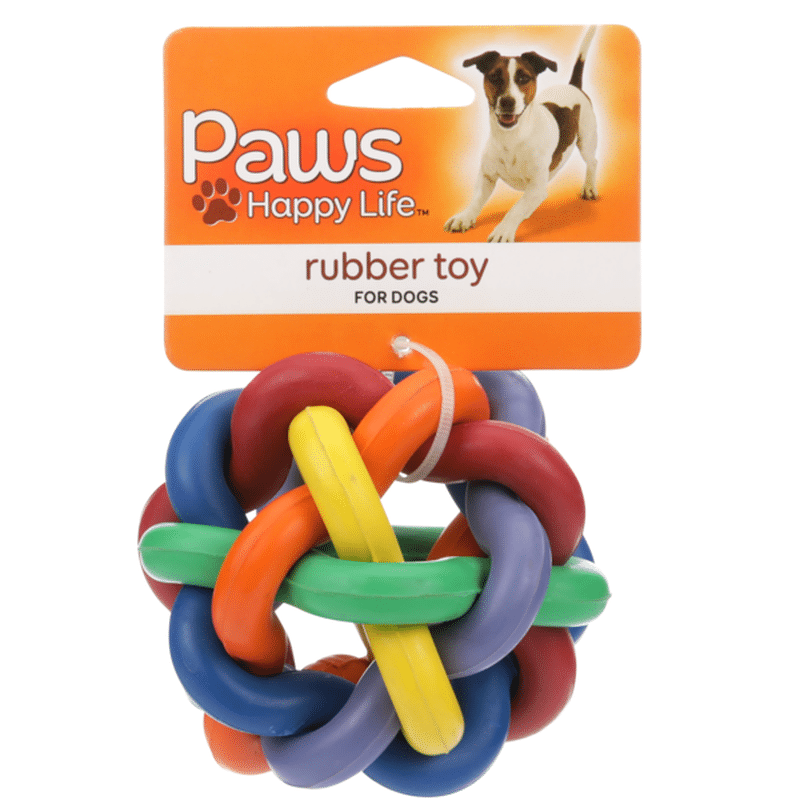 Paws Happy Life Rubber Toy For Dogs (1 ct) Instacart
