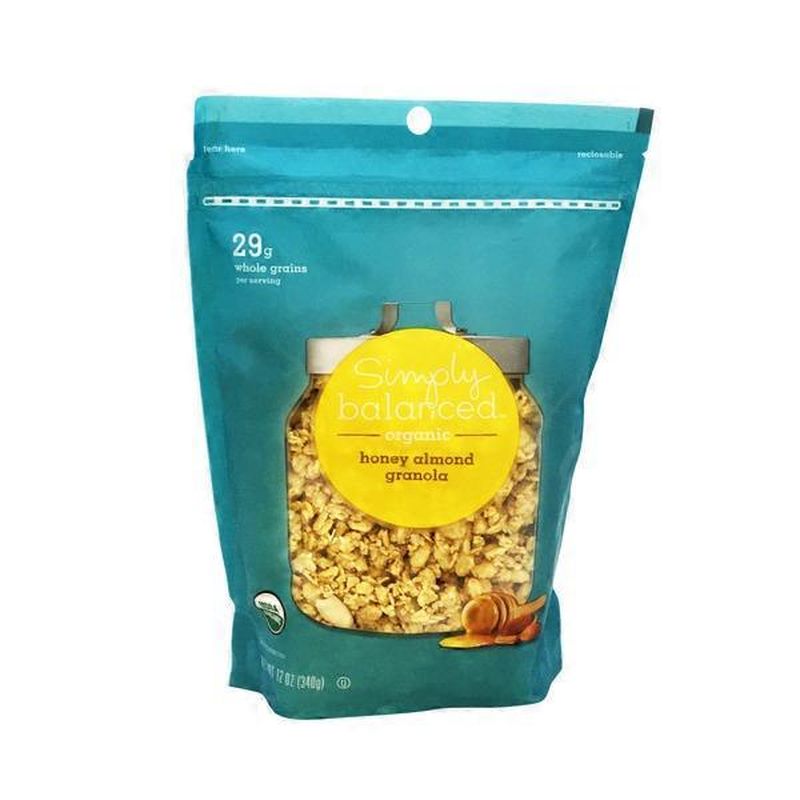 Simply Balanced Organic Granola, Honey Almond (12 oz) - Instacart