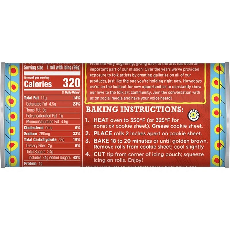 Immaculate Bakery Cinnamon Rolls, Organic (17.5 oz) from Natural Grocers Instacart