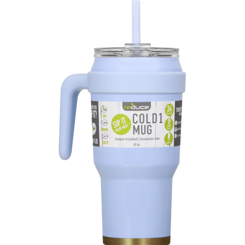Reduce Cold 1 Mug, Lt. Blue, 40 Ounce (1 each) Instacart