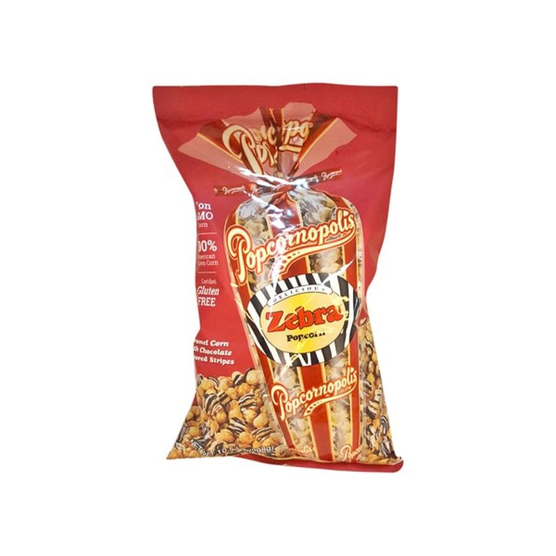 Popcornopolis Popcorn, Zebra (10.5 oz) from Smart & Final - Instacart