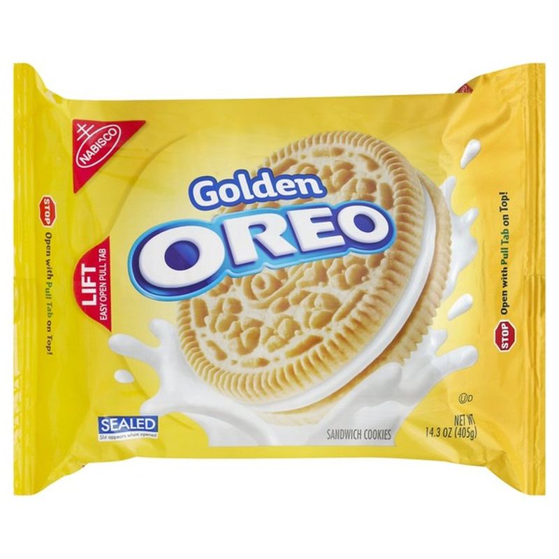 Nabisco Golden Oreo Sandwich Cookies (14.3 oz) from Price Chopper ...