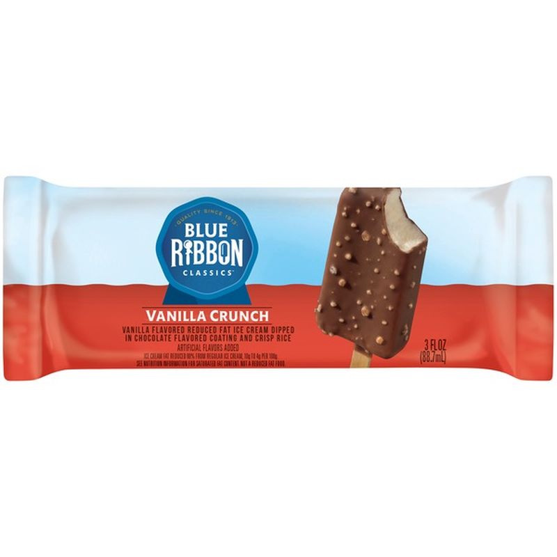 Blue Ribbon Classics Vanilla Crunch Ice Cream Bar 3 Fl Oz Instacart 5016