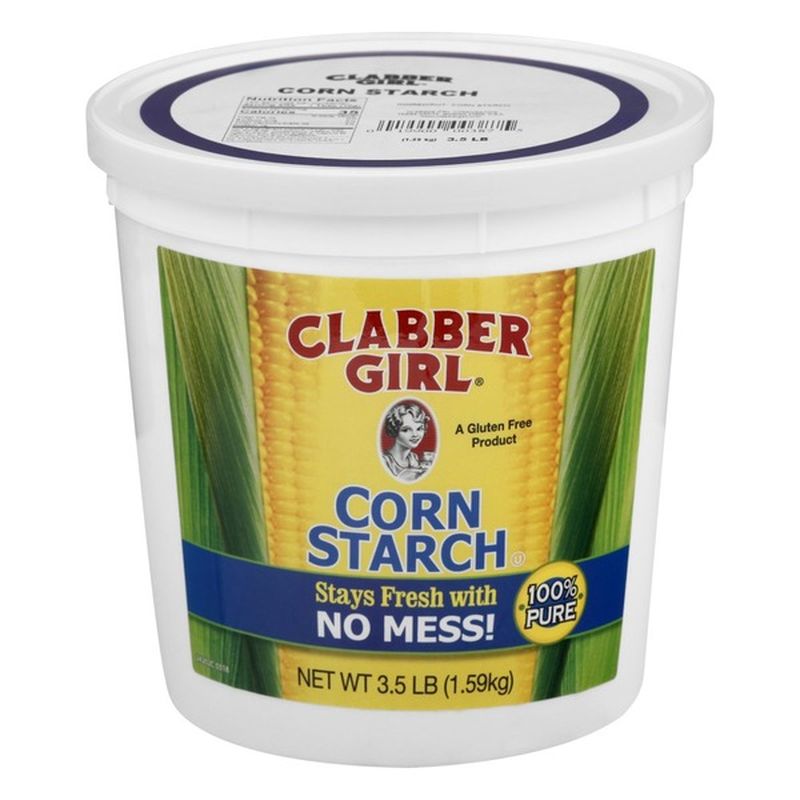 Clabber Girl Corn Starch (3.5 lb) from Costco Instacart