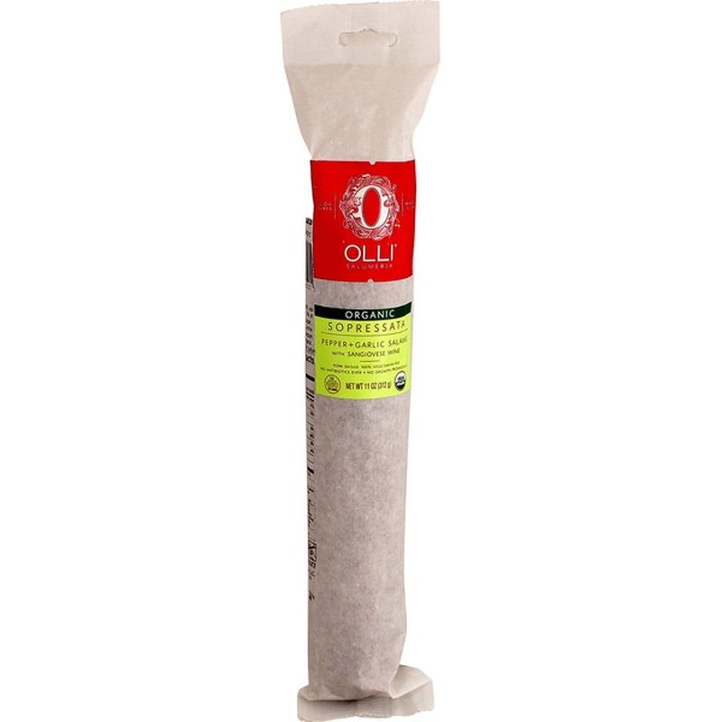 Olli Salumeria Organic Sopressata (11 oz) Instacart