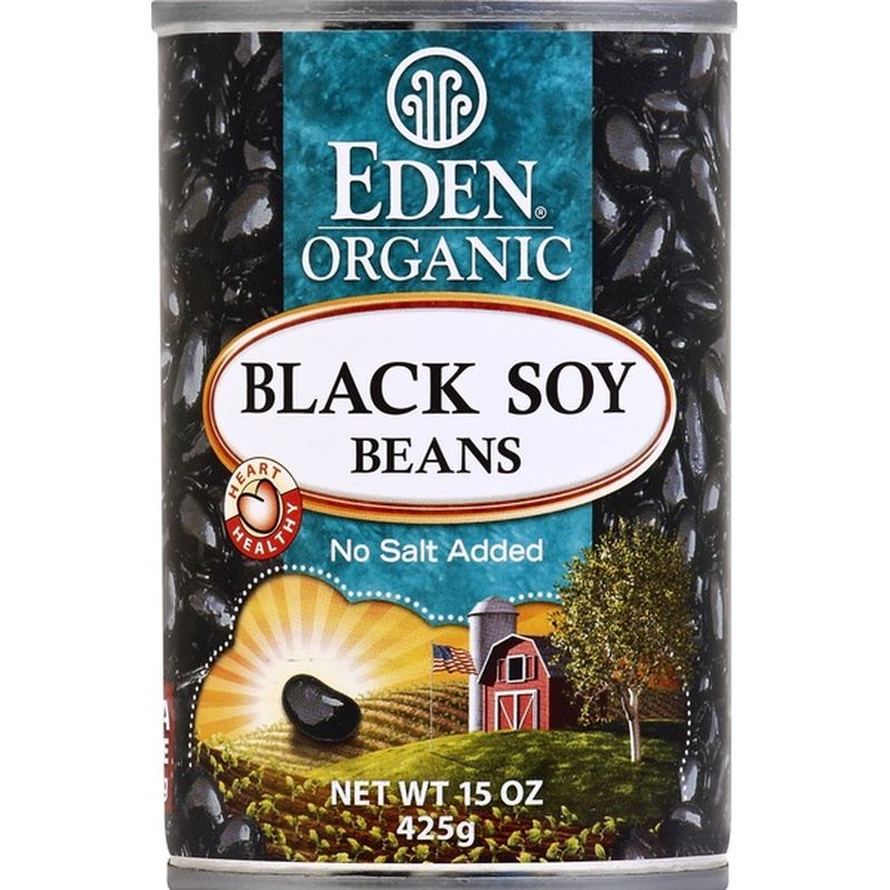 Eden Black Soy Beans, No Salt Added (15 oz) from Natural Grocers