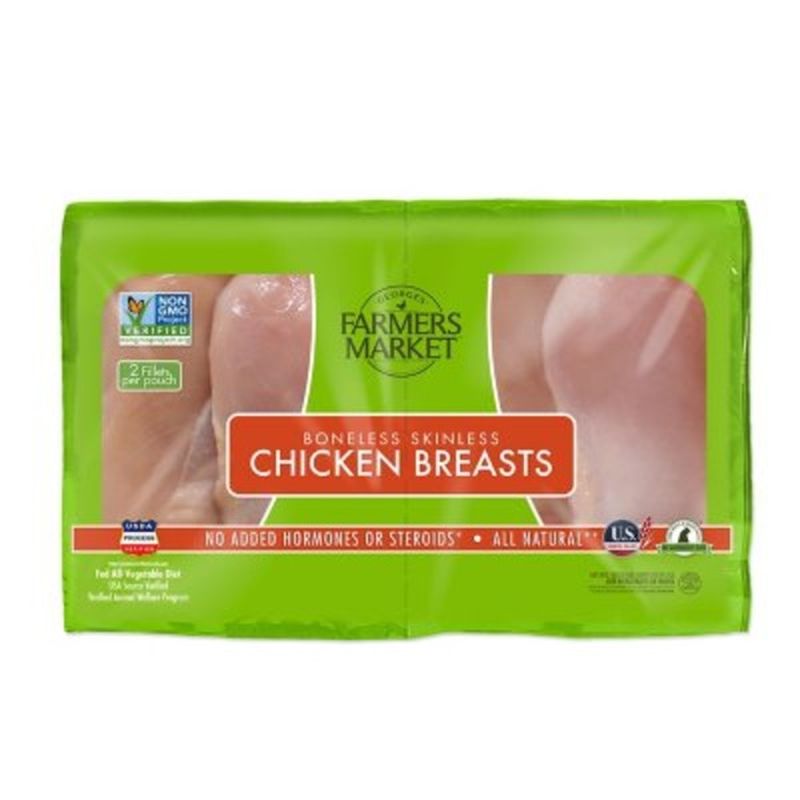 Forester Farmers Market Antibiotic Free Boneless Skinless Chicken Breasts