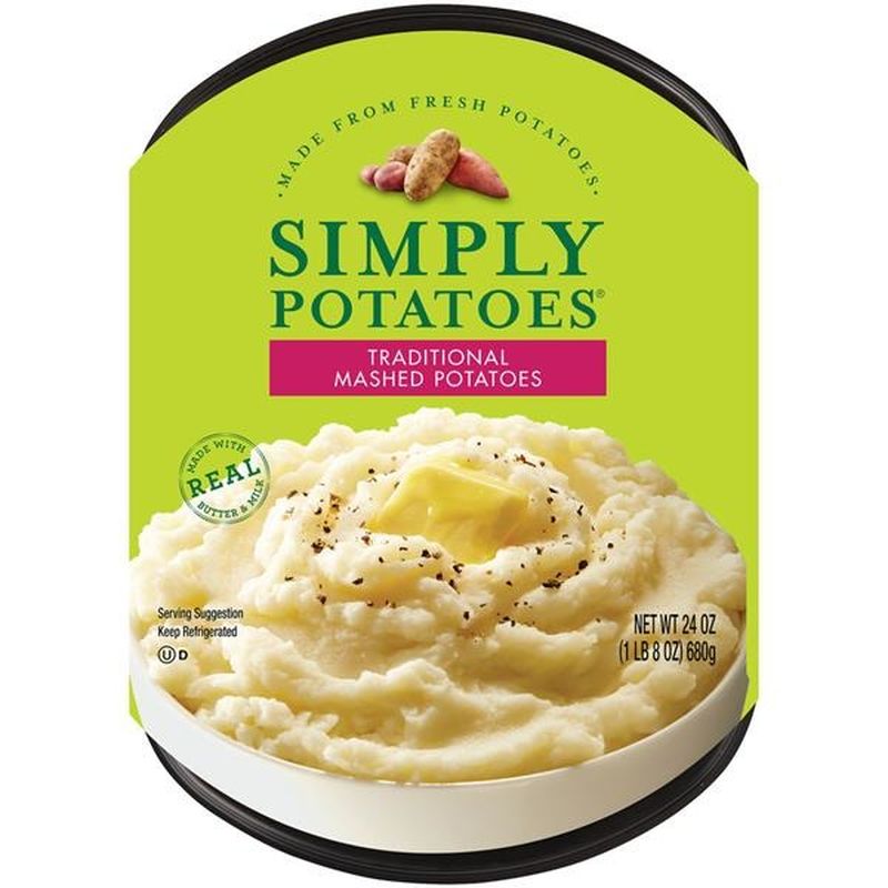 Simply Potatoes Traditional Mashed Potatoes (24 oz) from HyVee Instacart