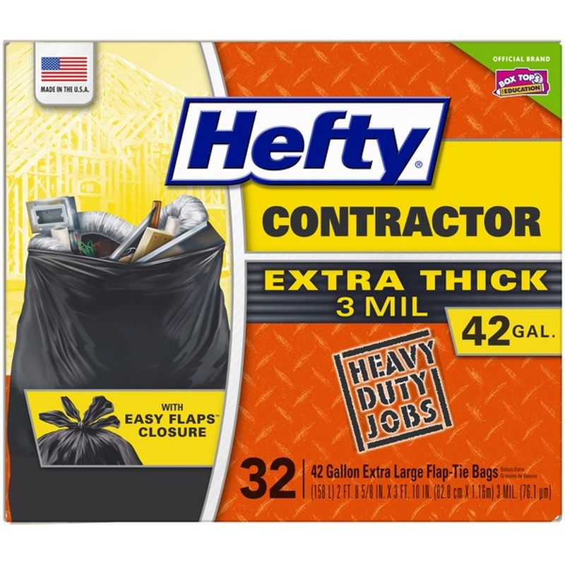 Hefty Contractor Heavy Duty Clean Up Bags (32 ct) from Costco Instacart