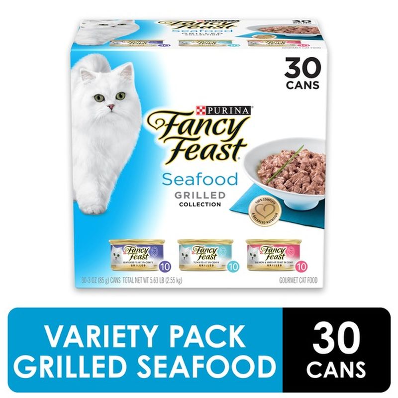fancy feast seafood medley