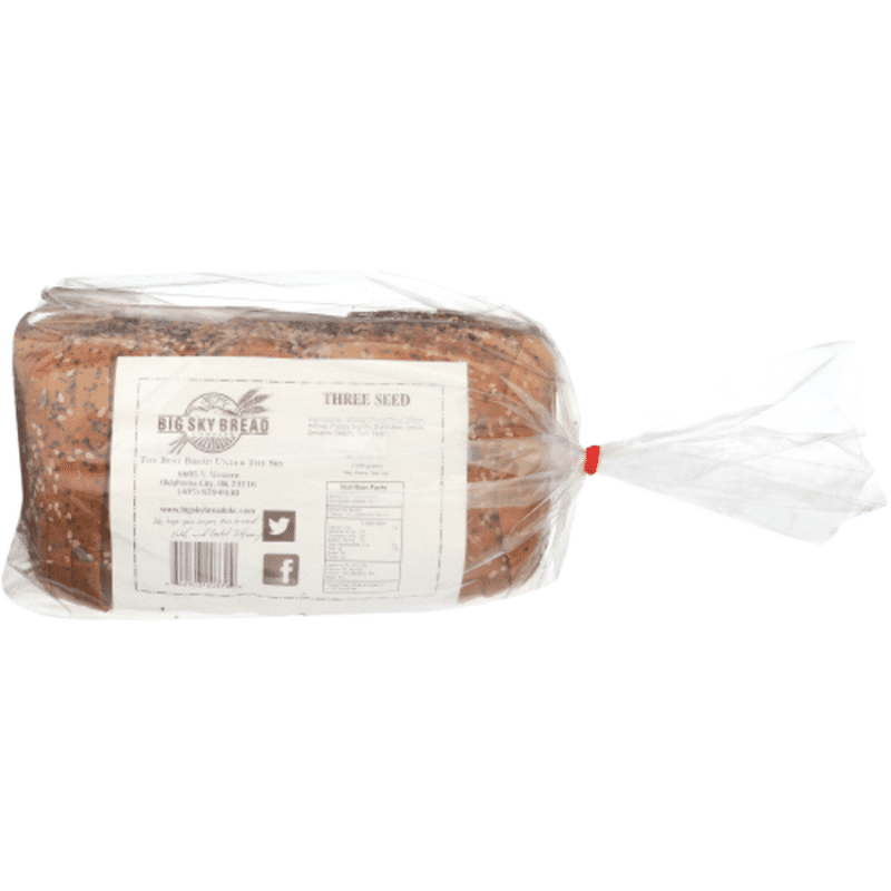 Big Sky Bread Company Three Seed Whole Wheat Bread