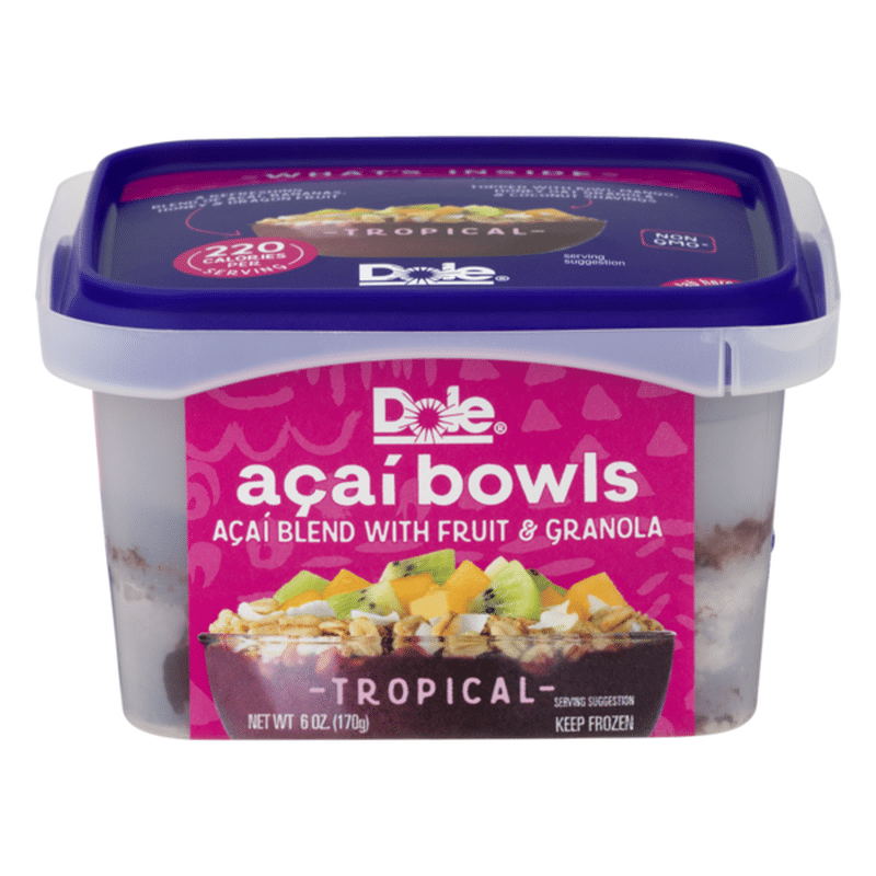 Dole Tropical Açaí Bowls (1 ct) Instacart
