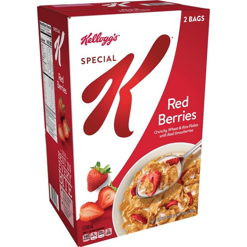 kellogg's special k red berries cereal bars