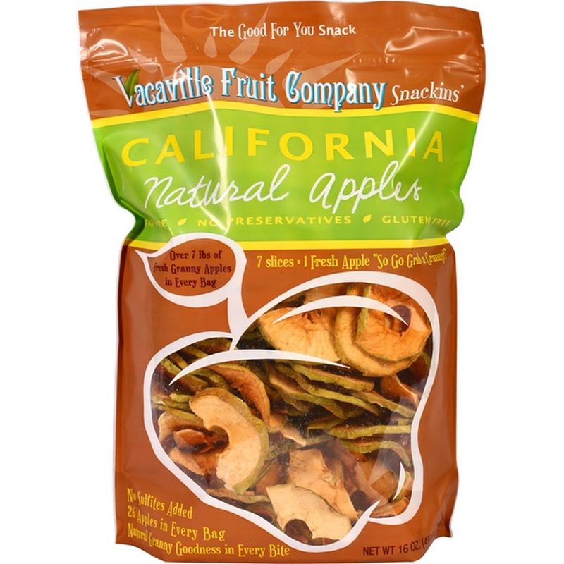 Vacaville Fruit Company Snackins' Dried California Apples (16 oz