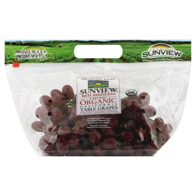 Top Brass Organic Red Seedless Table Grapes