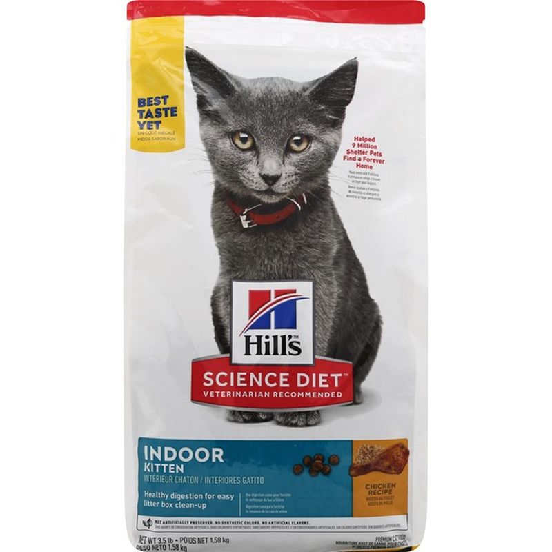 hills indoor kitten food