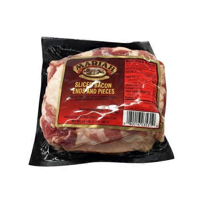 Maria Sliced Bacon Ends And Pieces (24 oz) Instacart