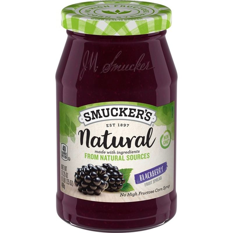 Smucker's Natural Blackberry Jam (17.25 oz) Instacart