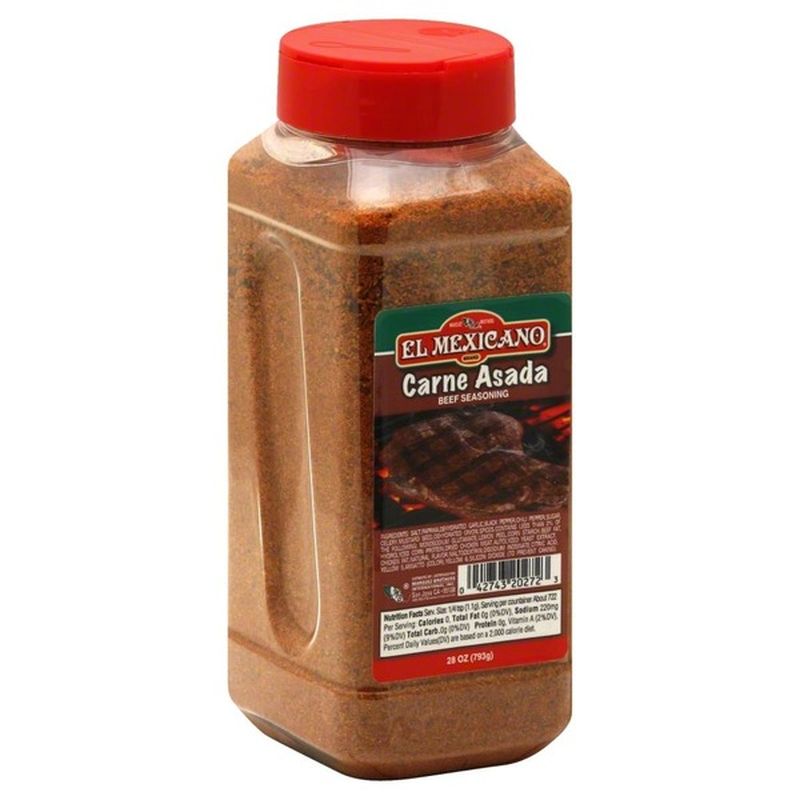 El Mexicano Beef Seasoning, Carne Asada (28 oz) Instacart