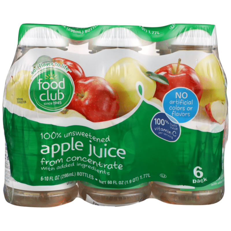 substitutes for unsweetened apple juice