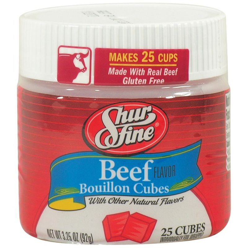 Shurfine Beef Bouillon Cubes 3 25 Oz Instacart