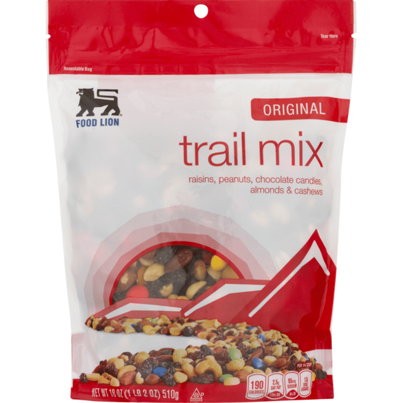 Food Lion Trail Mix, Original, Pouch (18 oz) Instacart
