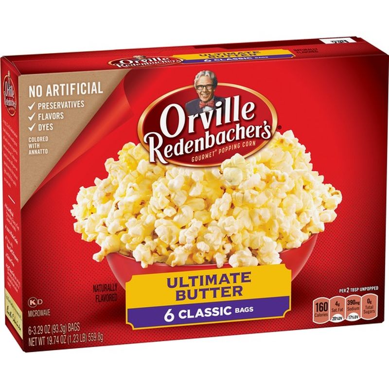 Orville Redenbacher's Ultimate Butter (3.29 oz) from Albertsons - Instacart